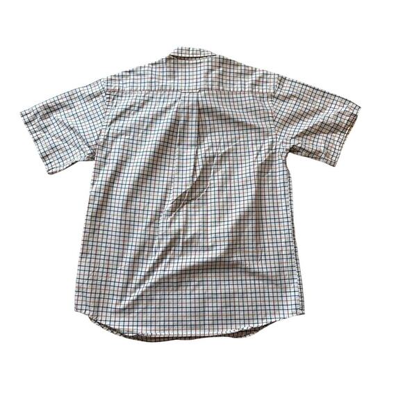 Orvis Men's button up short sleeve shirt; size men's Large; 100% cotton; - Picture 2 of 8